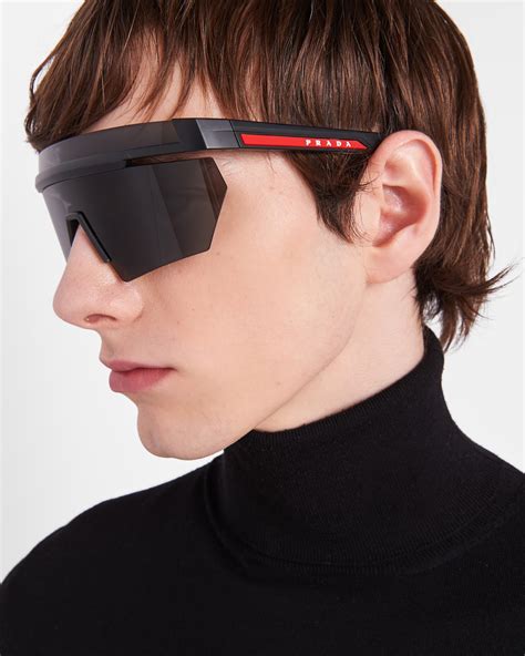 prada clout goggles|prada linea rossa glasses.